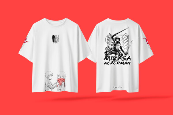 Camiseta - Mikasa Ackerman